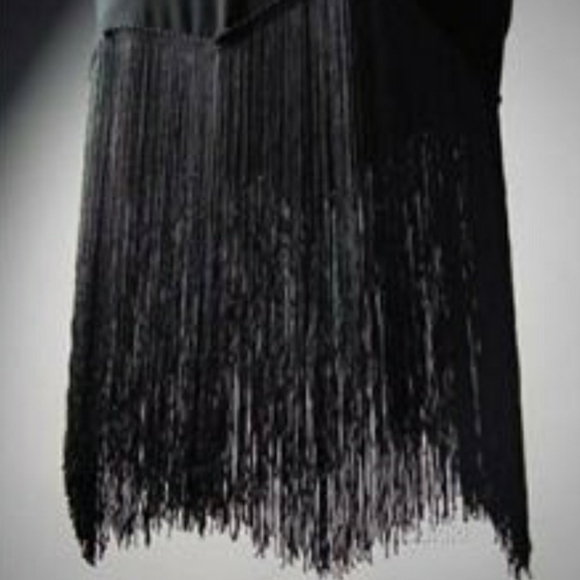 *NWT!* BLACK & GOLD FLAPPER DRESS - Picture 4 of 11